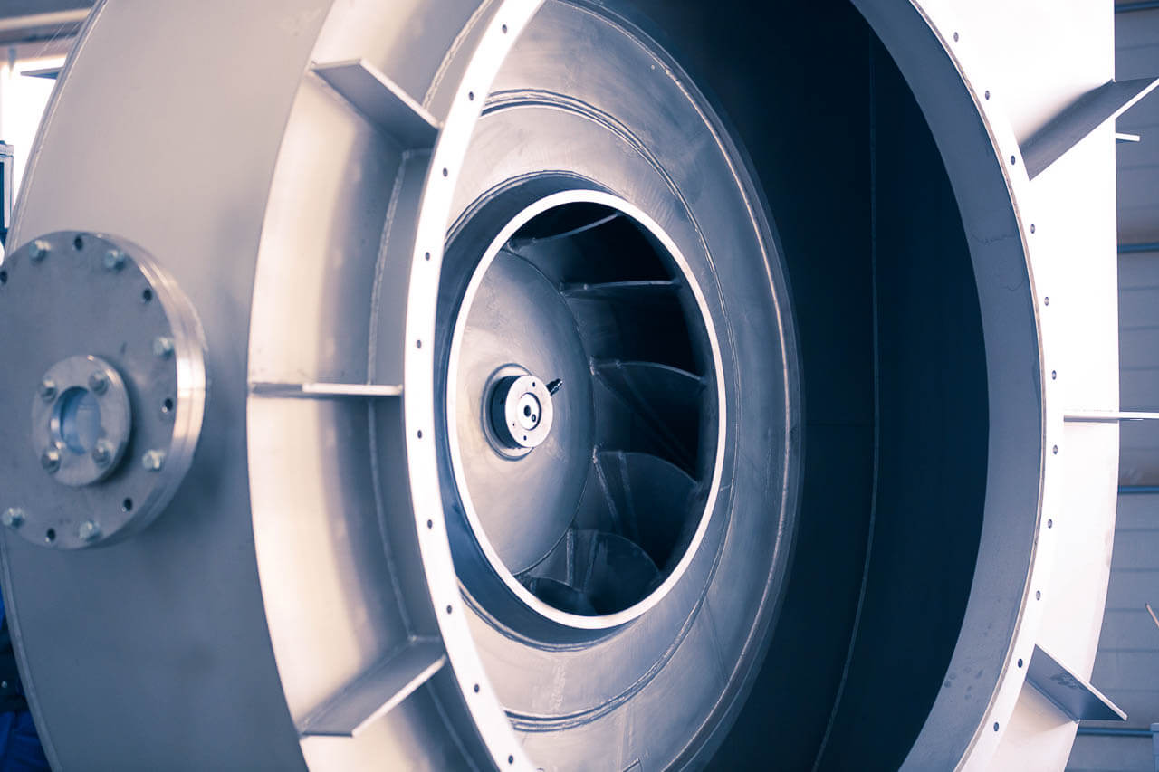 طراحی و پیاده سازی انواع فن های سانتریفیوژ