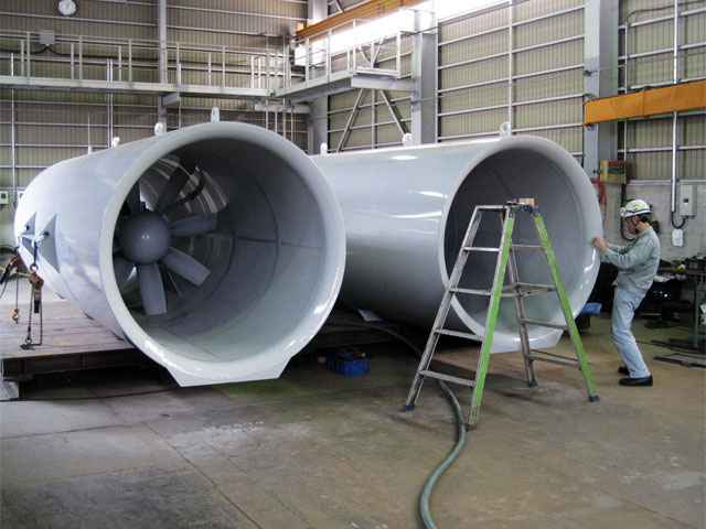 فن محوری - لوله ای - تهویه ترقیقی