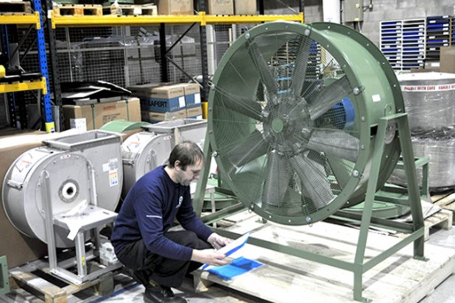 فن های محوری - انتخاب فن