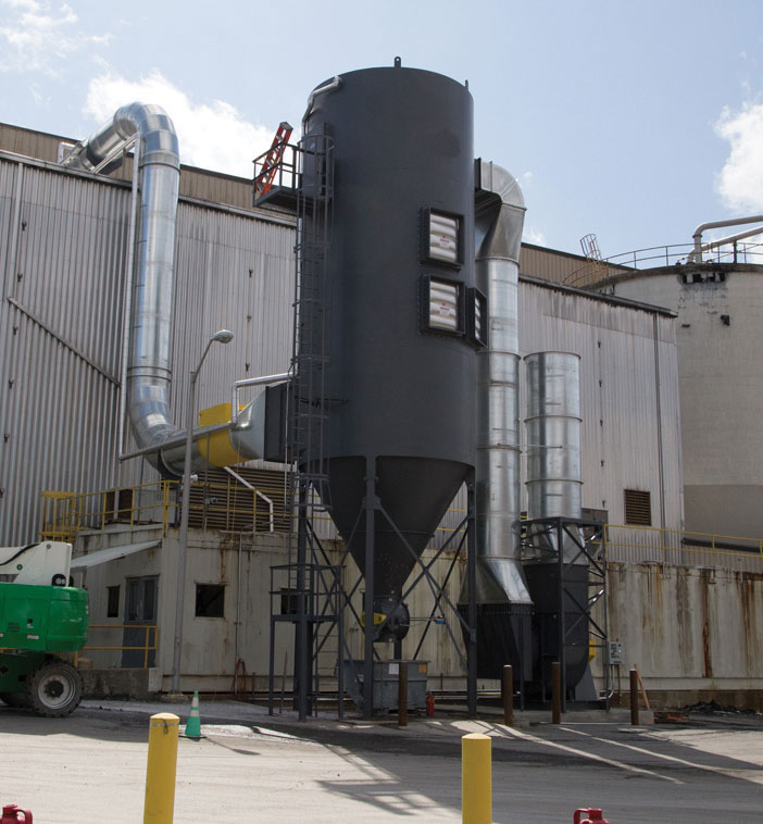  وت اسکرابر - غبارگیر صنعتی در سیستم تهویه صنعتی ایمن صنعت پرشین