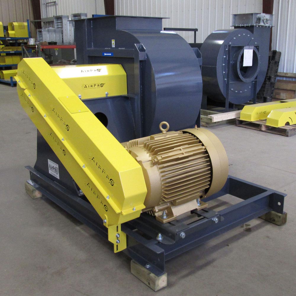 فن تهویه صنعتی- سانترفیوژ فشار استاتیک بالا - فن سانترفیوژ رادیال