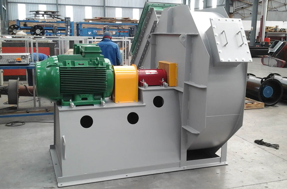 فن سانتریفیوژ بکوارد - هواکش صنعتی