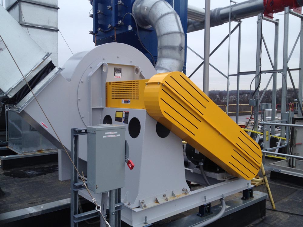 فن سانتریفیوژ - حلزونی - تهویه صنعتی ایمن پرشین