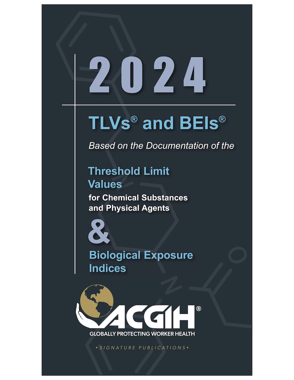 جلد-کتابچه راهنما-حدود آستانه مجاز شغلی - سازمان ACGIH - TLV